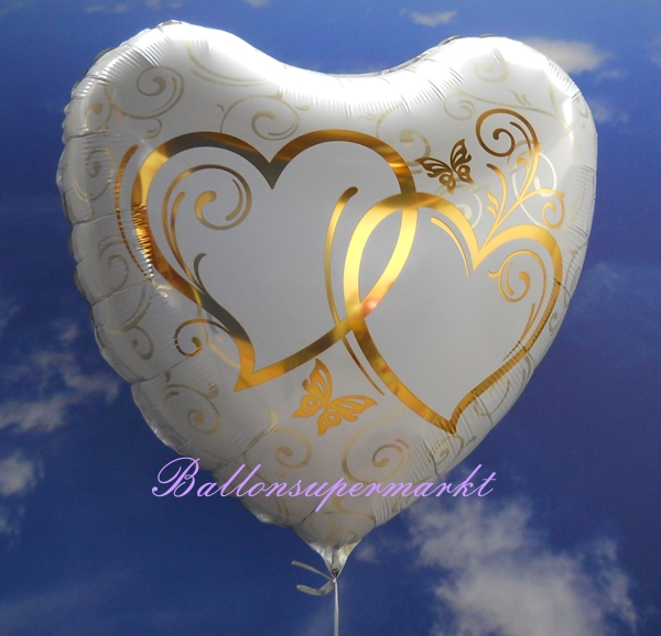 Ballonsupermarkt Onlineshop De Jumbo Hochzeitsballon Verschlungene