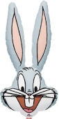 Bugs Bunny Luftballon ohne Helium, Langohrhase Ballon (FUNG-Luftballon-Bugs-Bunny-D-94)