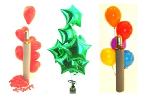 Sets aus Ballons und Helium