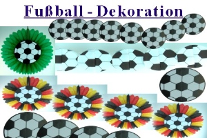 Fu&szlig;balldekoration - Fu&szlig;balldekoration