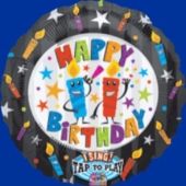 Singender Ballon, The Flames Birthday (FHGE SFB 1303901)