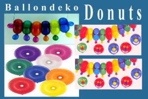 Donuts Ballons, Ballondeko - Donuts Ballons, Ballondeko