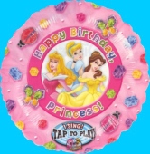 Singender Ballon, Princess Happy Birthday (FHGE SFB 1265101)