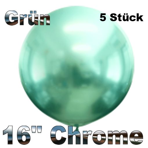 5-chrome-luftballons-grün-40-cm