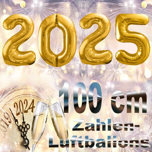 Silvester-Folienballons-Zahlen-2025-gold-Luftballons-Dekoration-zu-Silvester-Neujahr-Partydeko