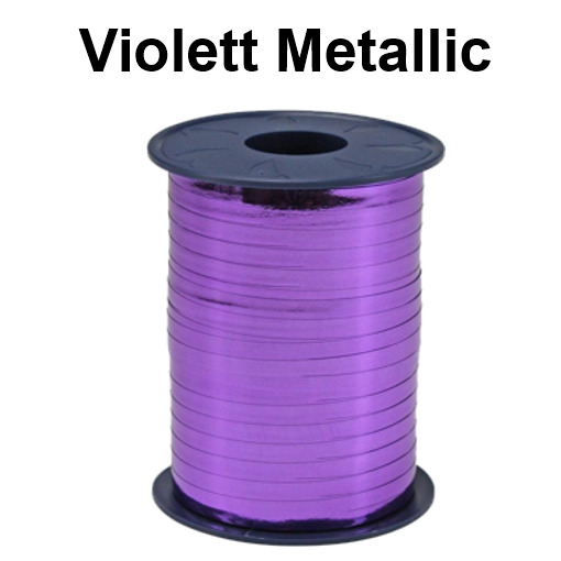 Ballonband Violett Metallic