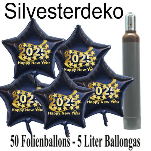 Silvesterdekoration-mit-Sternballons-2025