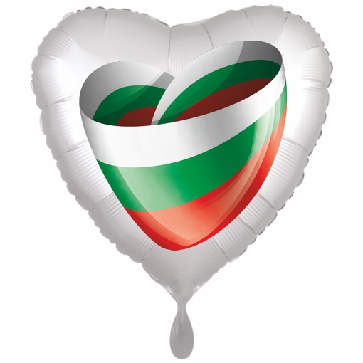Bulgarien Herzballon mit Ballongas
