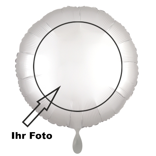 Fotoballon mit Helium Muster