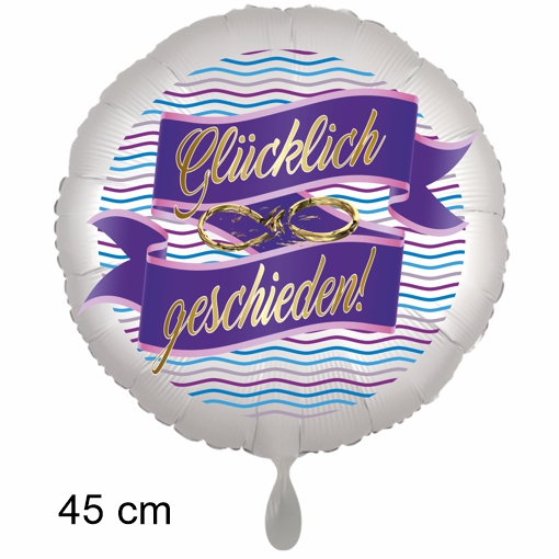 Folienballon-Gluecklich-geschieden-Luftballon-Gruesse-zur-Scheidung