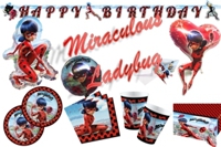 miraculous ladybug partydekoration