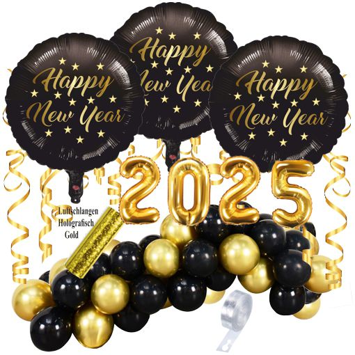 silvesterdeko-set-happy-new-year-luftschlangen-gold-zahlenballons-gold-2025-ballongirlande-schwarz-gold