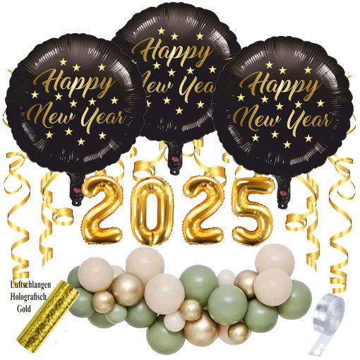 silvesterdeko-set-happy-new-year-luftschlangen-gold-zahlenballons-gold-2025-ballongirlande-vintage