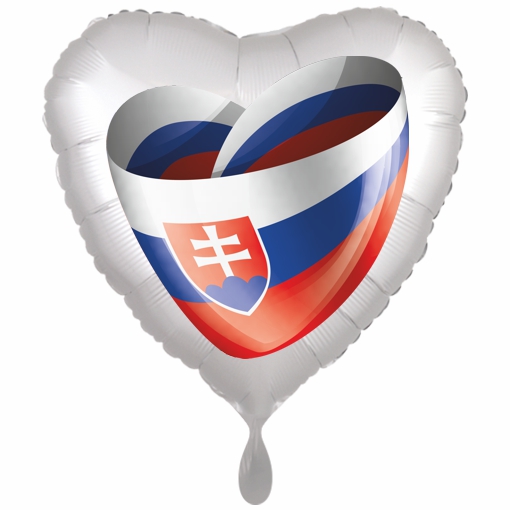 Slowakei Herzballon mit Ballongas