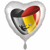Belgien Fußball Herzballon