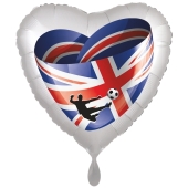 England Fußball Herzballon