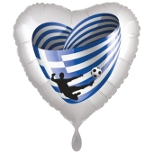 Griechenland Fußball Herzballon