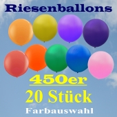 Riesenballons 450er, 20 Stück