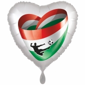 Ungarn Fußball Herzballon