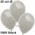 Luftballons 25 cm Ø, Silbergrau, 1000 Stück