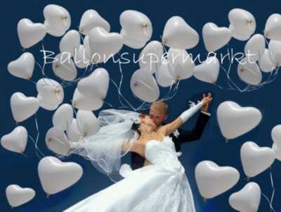 Hochzeitspaar-Girlande Luftballons Dekoration Hochzeit